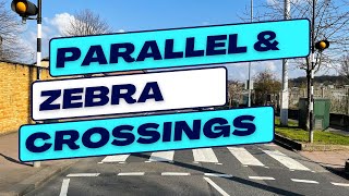 Parallel Crossings and Zebra Crossings | UK Highway Code Rule 195