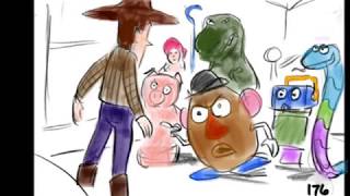 Toy Story Deleted Scene: Black Friday (My Voice and in Color)