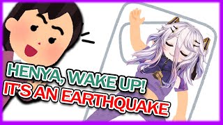 Henya Was Too SLEEPY, She Didn't Realize There Was An Earthquake