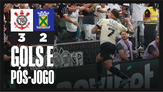 GOLS + PÓS-JOGO | Corinthians 3 x 2 Santo André | Paulistão 2024