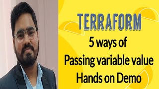 5 ways of passing input variable value in Terraform || Terraform Tutorial #terraform #devops #demo