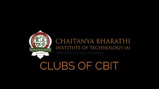 CLUBS OF CBIT || Shot by CHAAYA || Sudhee, Shruthi 2021