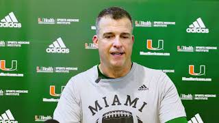 Mario Cristobal | Media Availability | 08.01.2023