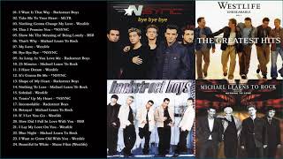 Westlife, Backstreet Boys, NSYNC, MLTR Greatest Hits Playlist Full album | Best of NSYNC