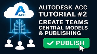 Autodesk ACC Tutorial #2 Create Teams, Central Models & Publishing #bim #revit #rahidrisenshine