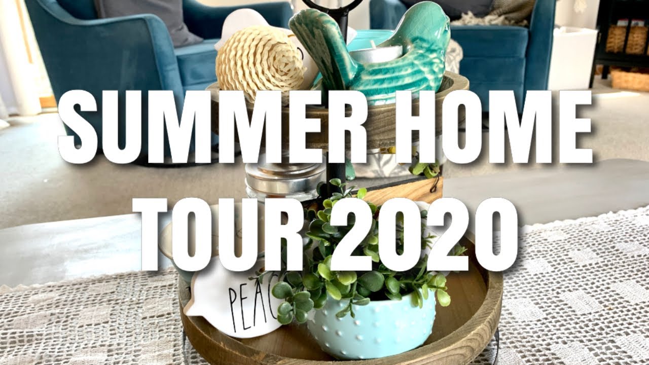 Summer 2020 Home Decor Tour Bringing The Coastal Cottage Look To My