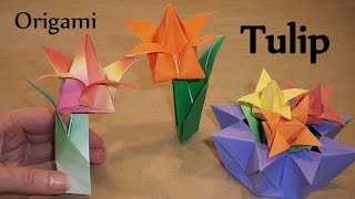 Origami Arts Tutorial - How To Make Origami Flowers