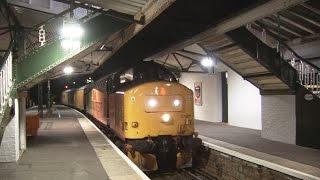 37025 Inverness TMD and 37421 Tyseley Bristol Test Train 02/11/16