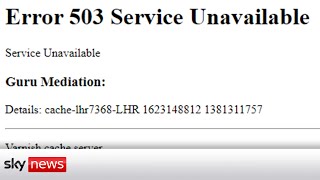 Worldwide Internet Issue Reported
