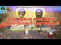 MISA KUDUS HARI RAYA SANTO PETRUS DAN SANTO PAULUS (Untuk Kalangan Umat² Kristian Sahaja)