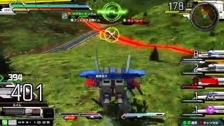 【高画質】EXVSマキシブーストONリプレイ　ZZガンダム視点 Extreme Vs. EXVSMBON MaxiboostON