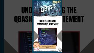 QBasic INPUT in 40 Seconds! 💻 🔥 #day4