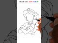 Disney Princess Jasmine drawing outline #shorts #drawing #disney #disneyprincess #princess #jasmine