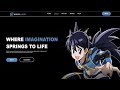 How to Create Anime Movies Website Using HTML and CSS | Fast Code