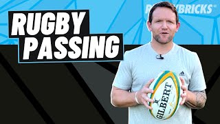 Rugby Pass | @rugbybricks  How To Pass A Rugby Ball