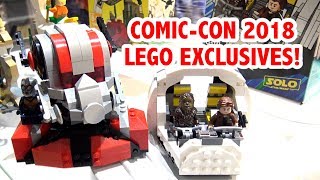 All the Exclusive LEGO Minifigs & Sets at Comic-Con 2018!