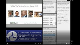 Talking TIM Webinar Series: August 2019