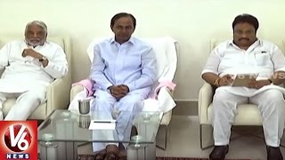 CM KCR Direction To Party MPs With Ahead Of Parliament Winter Session | V6 News