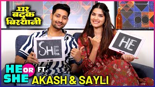 He Or She Ft. Akash Thosar \u0026 Sayli Patil | Ghar Banduk Biryani | Rajshri Marathi