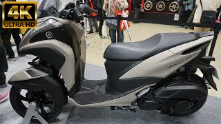 2023 YAMAHA TRICITY 155 - New Yamaha Tricity 155 2023 - 新型ヤマハ トリシティ155 2023年モデルマットイエローイッシュグレーソリッド