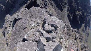 Terrifying POV Hike On Mountain