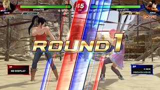 【VFes / VF5us 高段位戦】 龍武帝 サラ VS 爆焔神 アイリーン