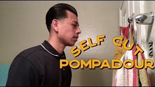 Self Haircut Pompadour/ Taper Pompadour