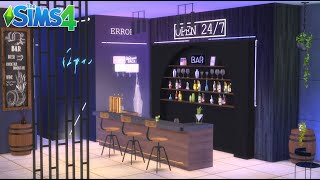 【SIMS4】#7 オシャレなバーのある家が完成したよ！【シムズ4】