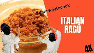 Italian Ragù in 4k