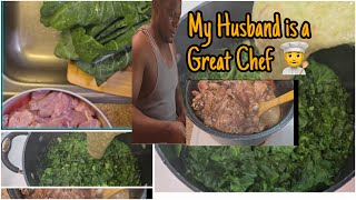 When My Husband Takes Over the Kitchen To Cooks a Ghanaian Meal Surprise | Heartfelt Cooking Moment