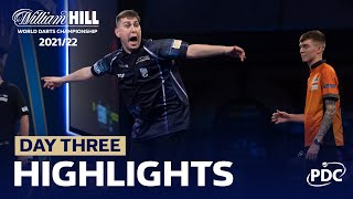 THE BEST NINE-DARTER EVER? Day Three Evening Highlights | 2021/22 William Hill World Championship