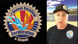 #1 Annual Backflow Certification & Repair