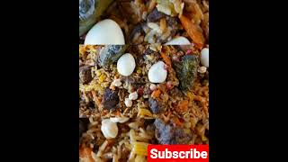 Uzbek plov with eggs and dolma   January 10, 2022