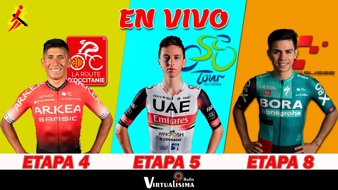 🛑ETAPA 8 TOUR DE SUIZA En Vivo | 🛑ETAPA 4 RUTA DE OCCITANIA En Vivo |🛑 ...