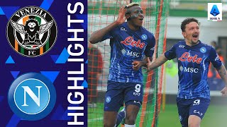 Venezia 0-2 Napoli | Osimhen back on the scoresheet | Serie A 2021/22