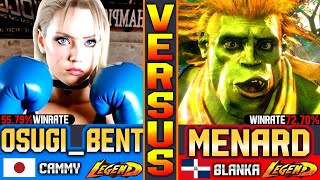 SF6 — MenaRD in Japan | Blanka vs Cammy (vs Osugi_bent) ▰ High-Level Street Fighter 6