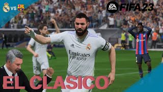 FIFA 23 - Real Madrid vs Barcelona | El Clasico | Gameplay Xbox Series S
