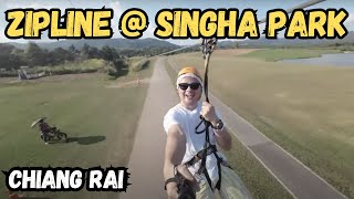 Chiang Rai Travel Guide | Zipline Adventure At Singha Park | Soaring Through The Skies #thingstodo