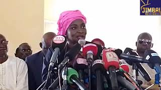 conférence de presse de Madame AMINATA TOURÉ, présidente MIMI 2024