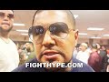 FERNANDO VARGAS REACTS TO DAVID BENAVIDEZ BUSTING UP, BEATING CALEB PLANT