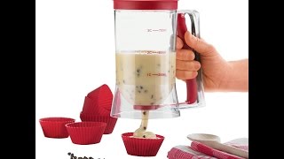 Review:  Westmark Germany Batter Dispenser 4 Cup Red