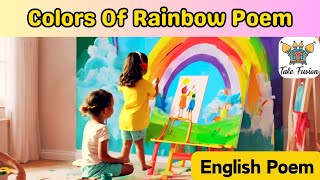 Colors Of Rainbow | Kids Rainbow Poem  | Nursery Rhymes & Kids Songs | English Poem | #kids #poem