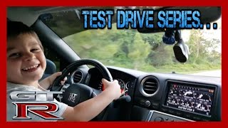 4 YR old Test Drives NISSAN GTR - 1800 HP SKYLINE