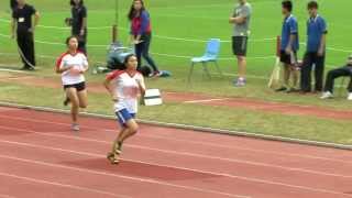 2015 聯校田徑運動會 女甲400M決賽