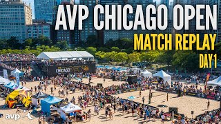 Kan/Sours vs Flint/Scoles | 2024 AVP Chicago Open Round 1