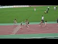 2011布勢スプリント第2レース 木村文子 13.57 0.5 ayako kimura 1st