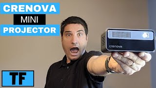 THE BEST MINI PROJECTOR? (2021) (Battery, DLP, WIFI) Crenova A9 Camping Portable Travel Projector!