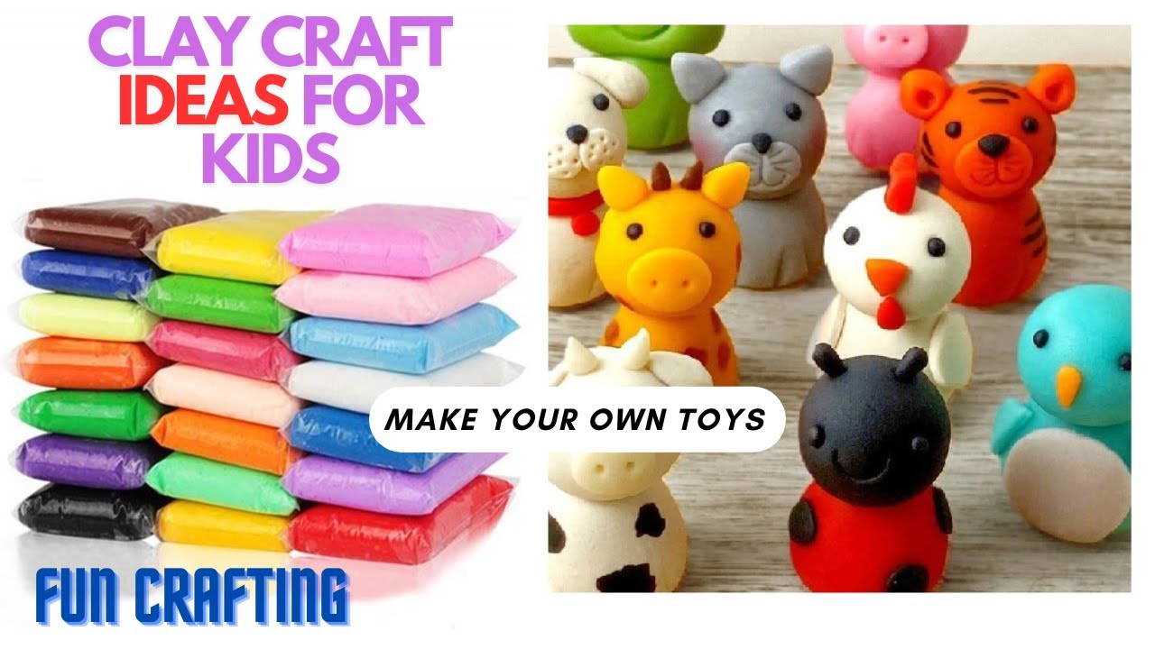 Easy Clay Ideas For Kids Beginner Polymer Clay Crafts Anyone Can Make