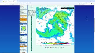 Passion Meteo . Previsioni precipitazioni 23 dicembre al 07 gennaio 2025 fino 15 giorni modello GFS.