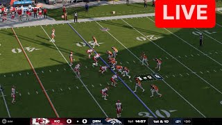 NFL LIVE🔴Kansas City Chiefs vs.Denver Broncos|Week 18 NFL Full Game-5th January 2024-NFL 25